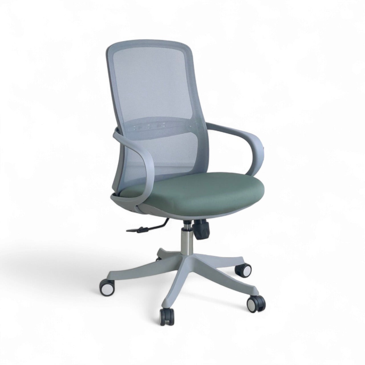 SILLA EJECUTIVA ERGONOMICA 108A, COLOR GRIS