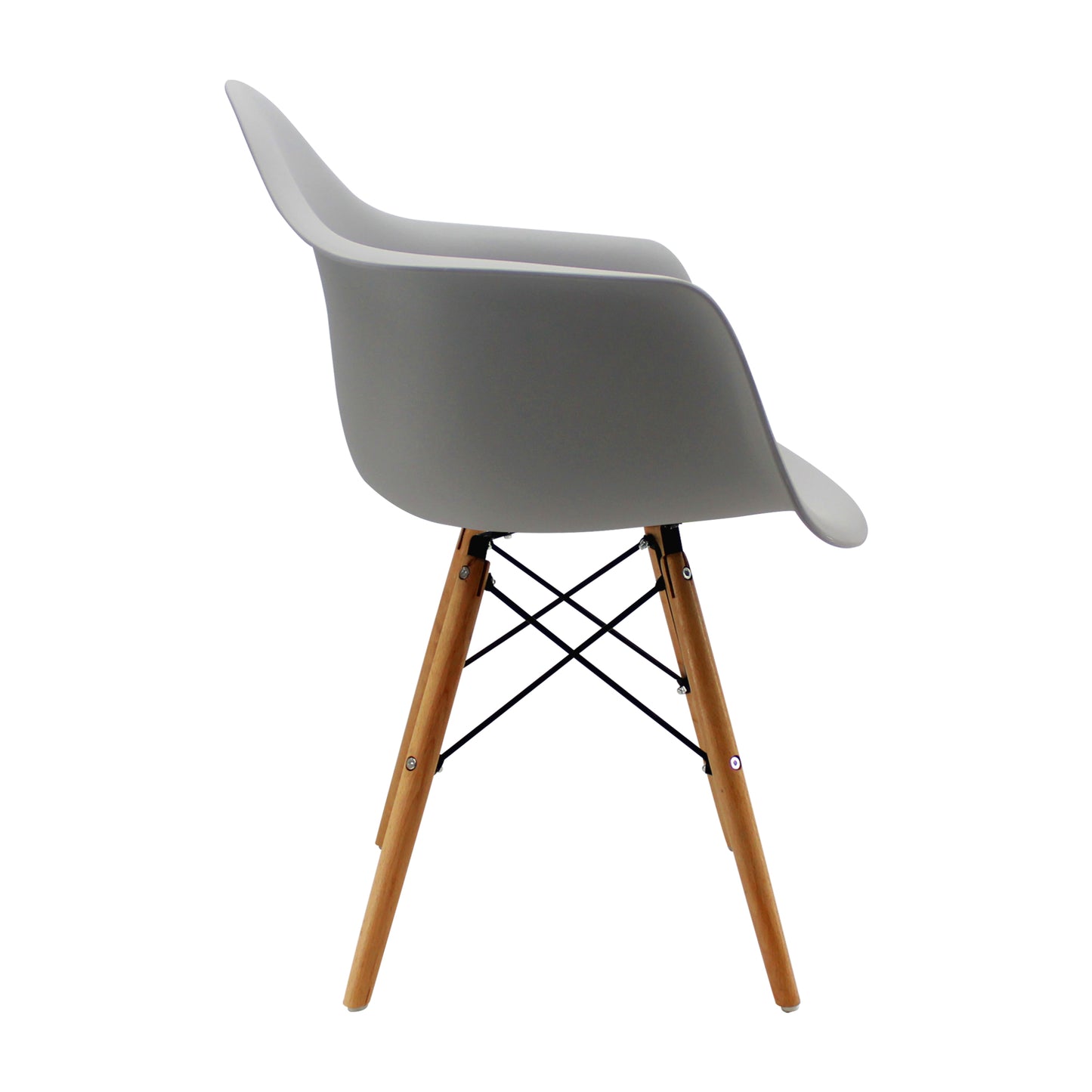 Silla De Diseño Eames Con Brazos