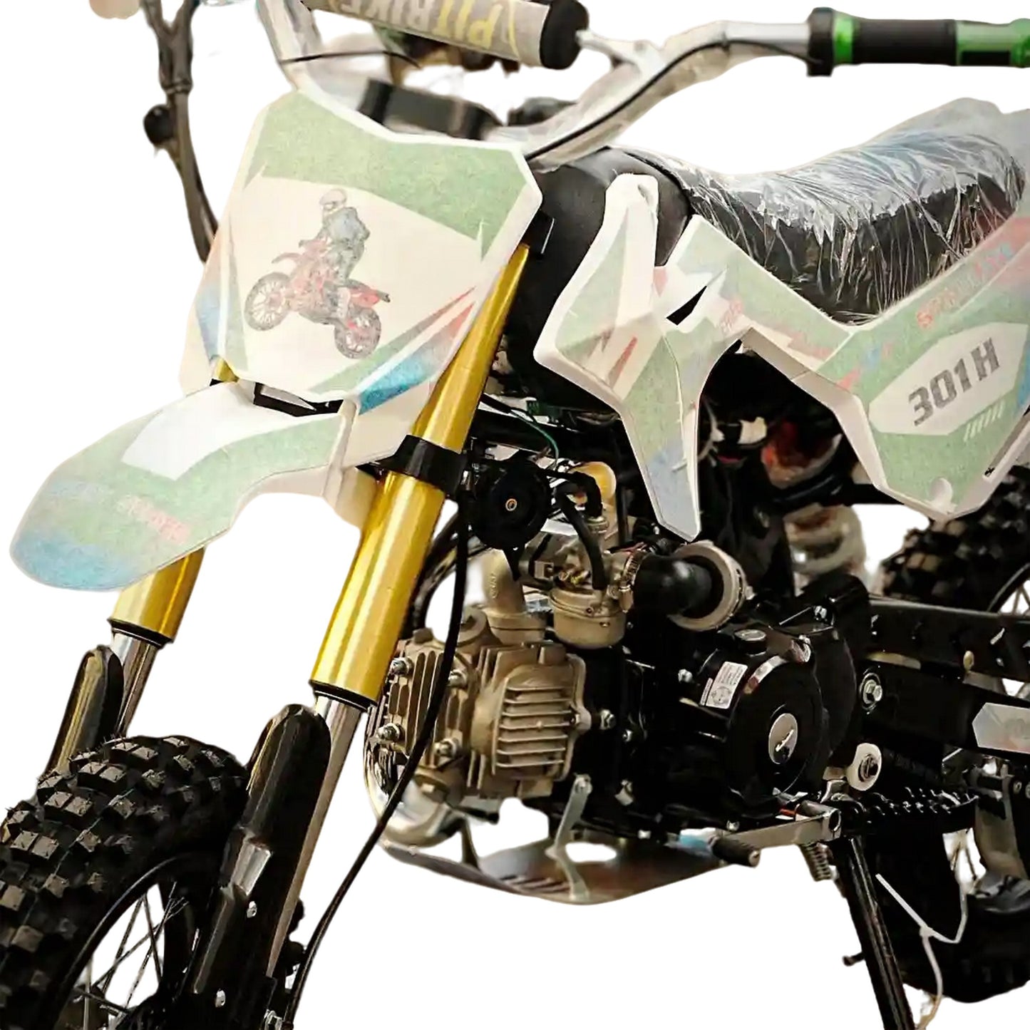 Motocross Gasolina Moto Zc-y-301 110cc Rin 12/12