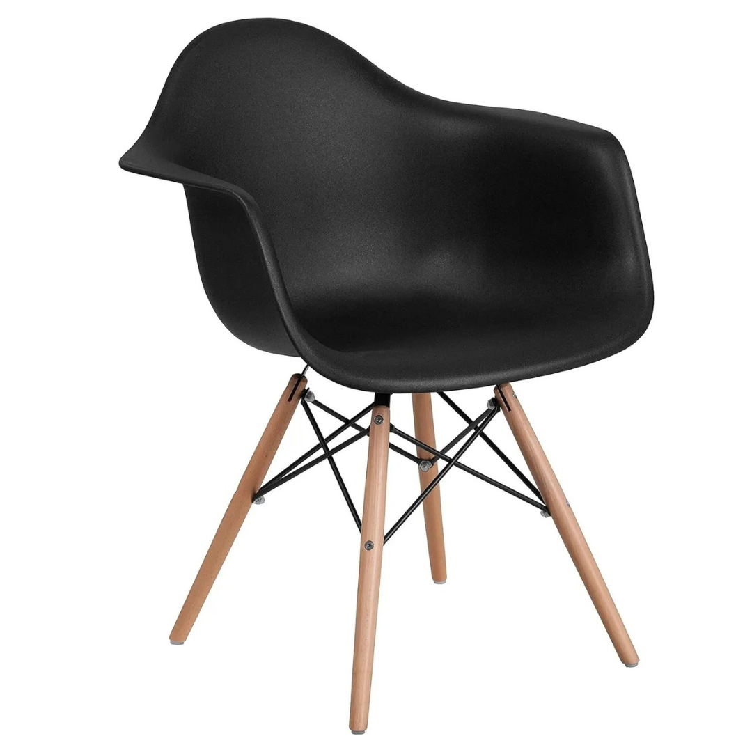 SILLA DE DISEÑO EAMES CON BRAZOS