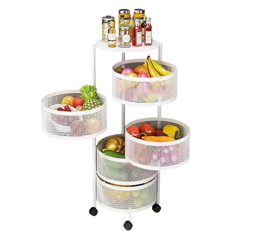 Organizador de 6 niveles para cocina, baño, habitación y almacenamiento