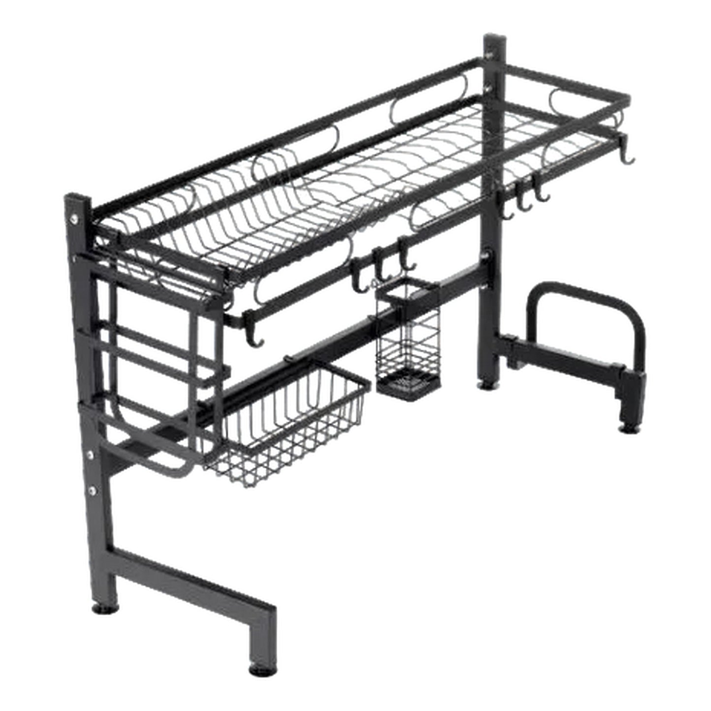 Organizador Y Escurridor De Loza Platos Cubiertos 65 Cm