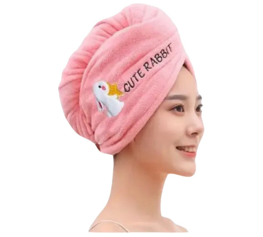 Toalla Turbante Envoltura De Secado Cabeza Microfibra Elegan