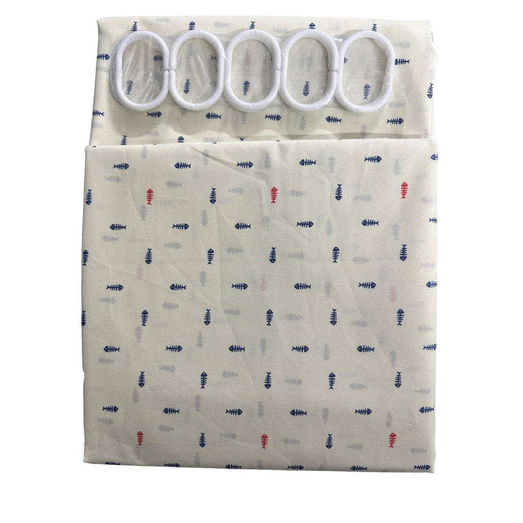 Cortina de baño tela 170cm x 180cm