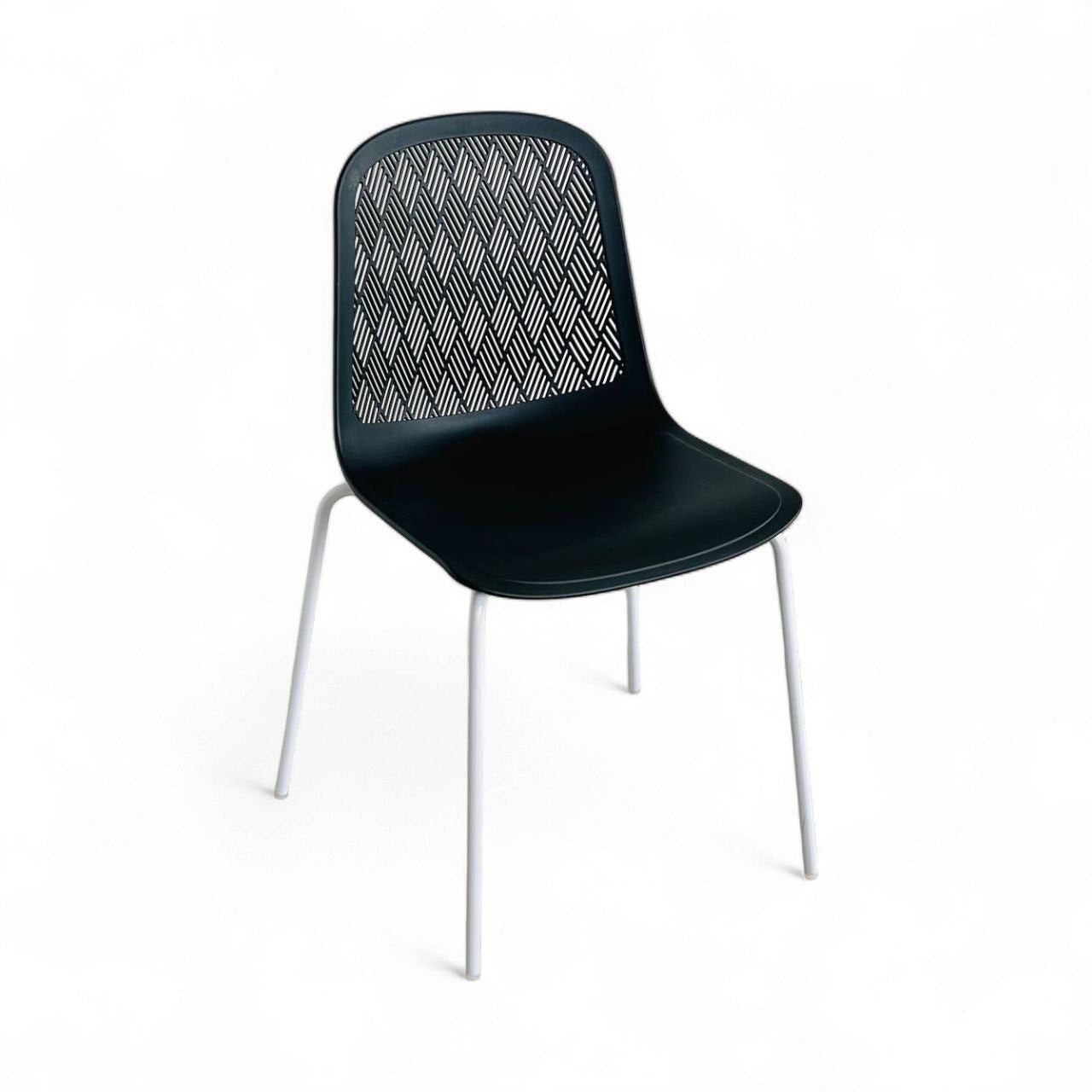 SILLA DE DISEÑO NORDICA PATAS METALICAS