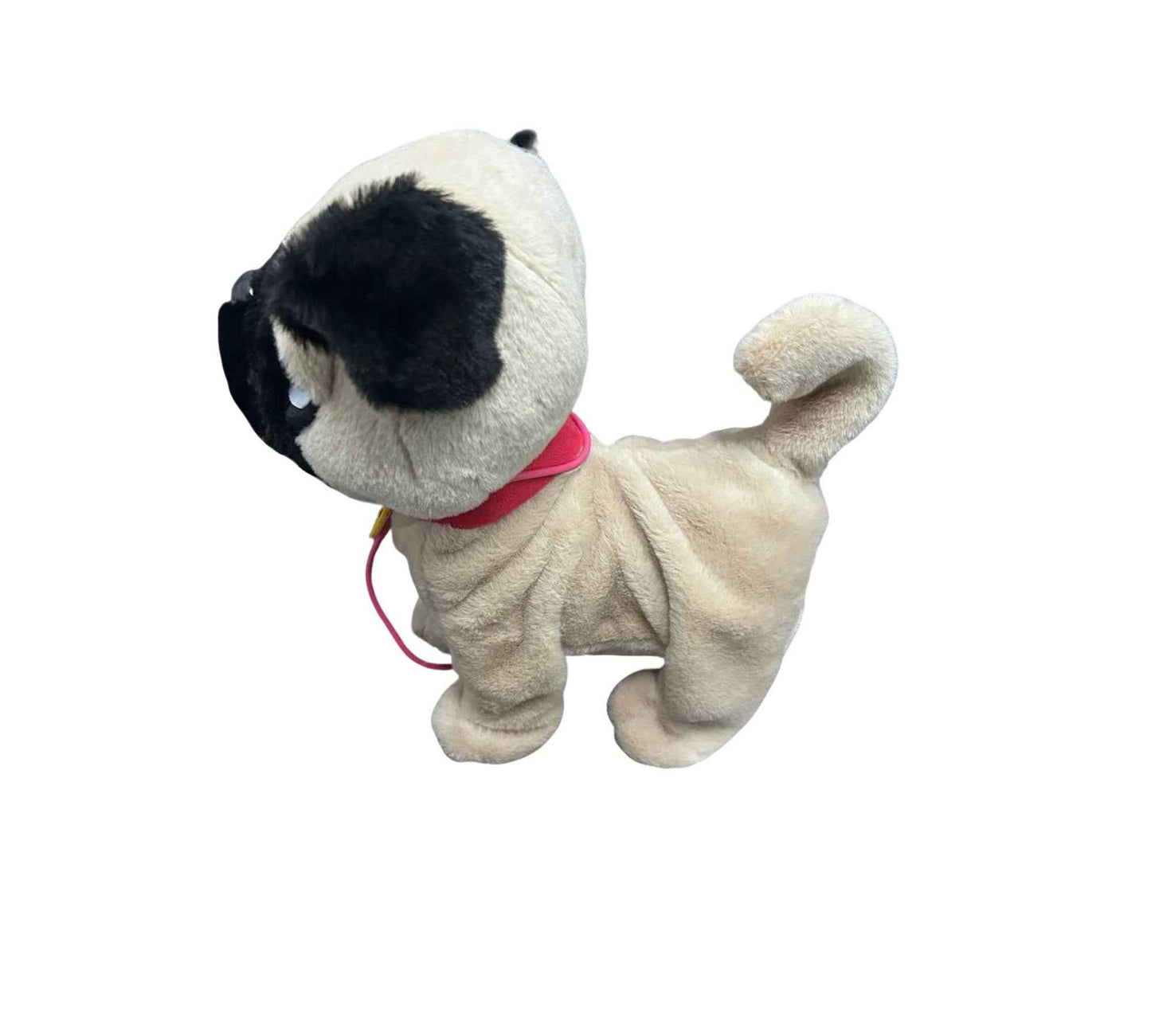 Perro de peluche interactivo blanco para regalo, hogar o tienda