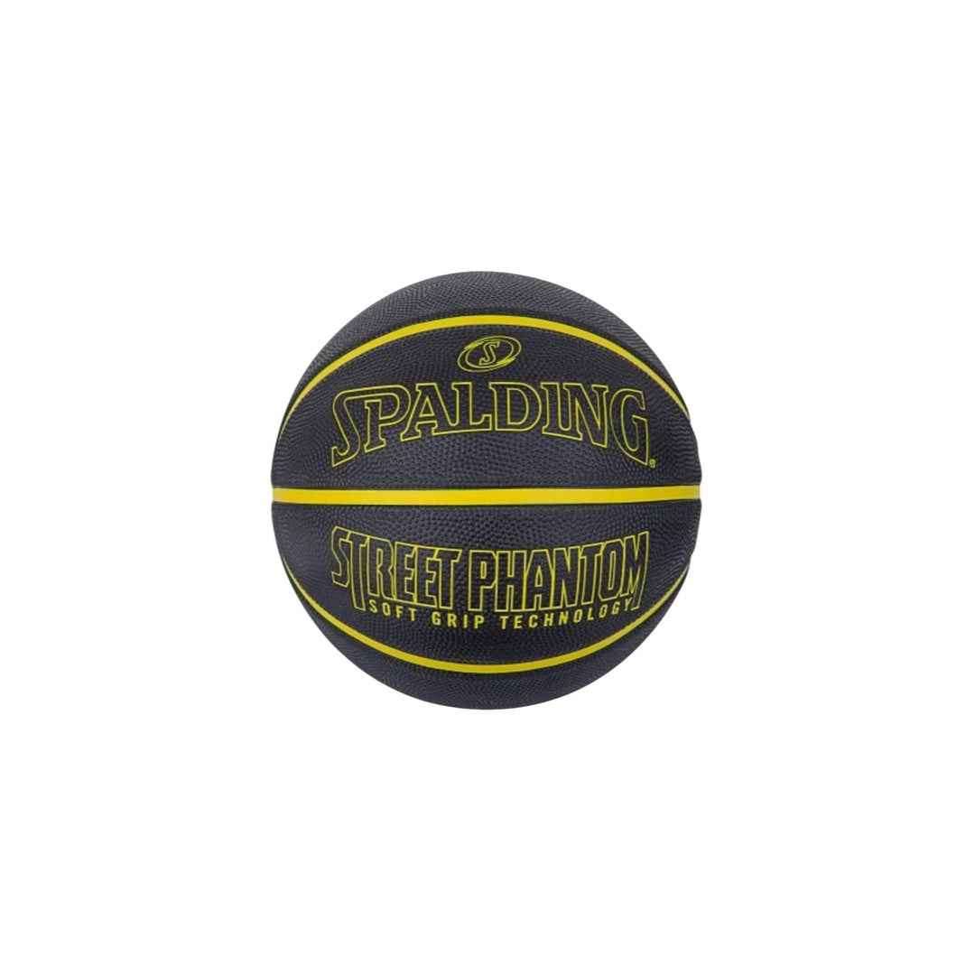 Balón de básquet Spalding Street Phantom original negro y amarillo