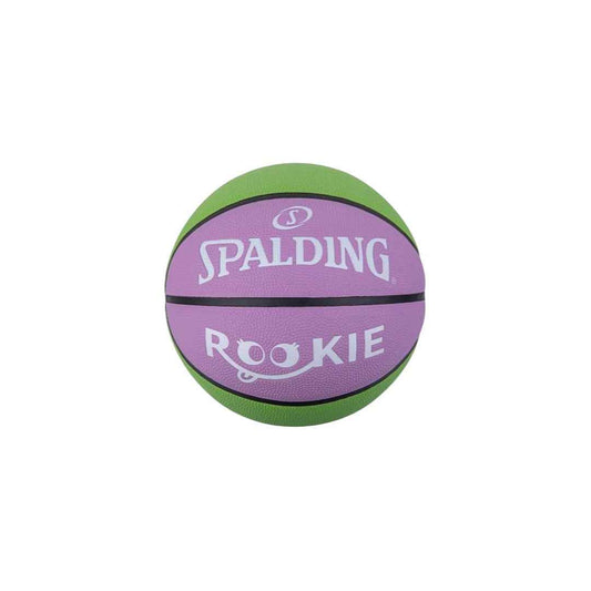 Balón Spalding Rookie original morado para baloncesto infantil