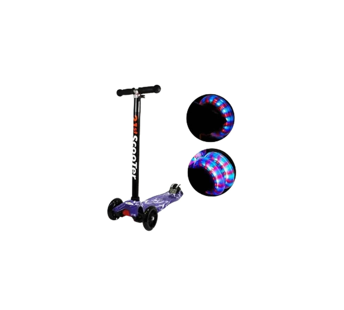Monopatin Scooter St Para Niño Y Niña Ruedas Con Luces