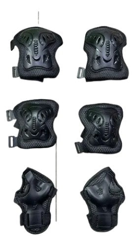 Kit De Protecciones Chicago Para Patinaje Talla Única
