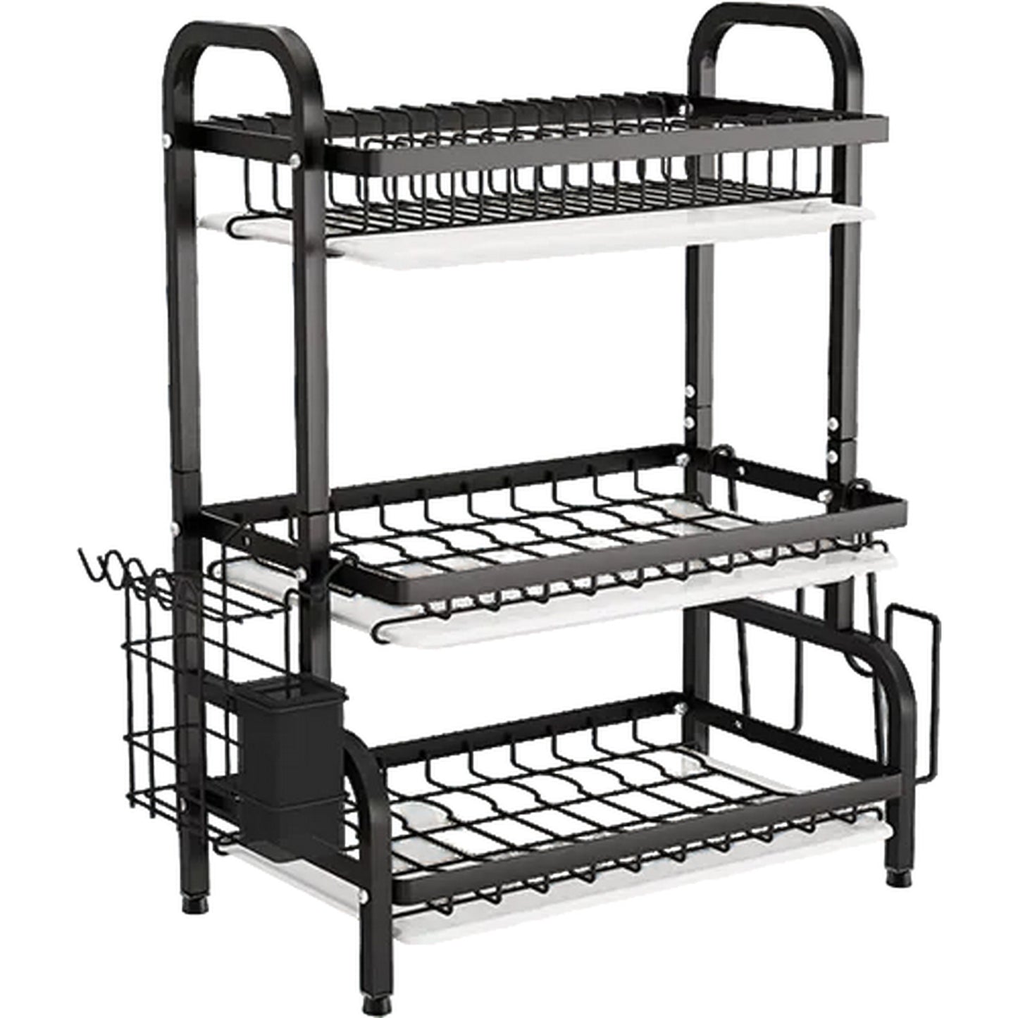 Estante Escurridor De Cocina Para Platos En Hierro 3 Niveles