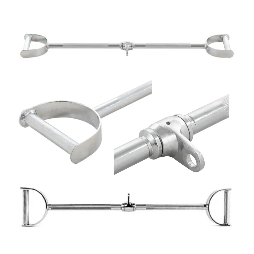 Barra barbell para pesas y entrenamiento de fuerza en casa, gimnasio o negocio