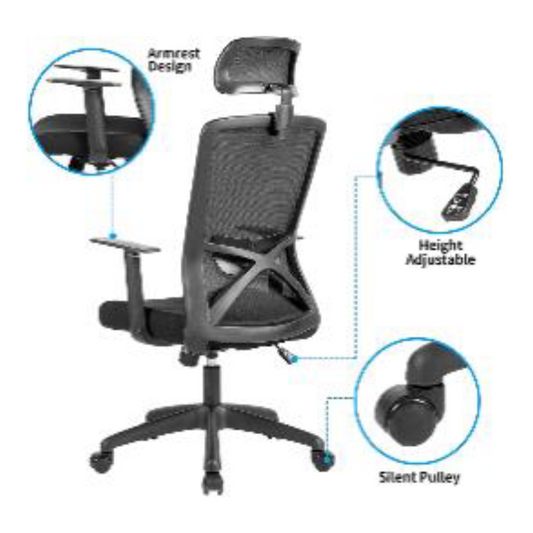 Silla De Oficina Ergonomica CEOline - Distrionline Luisfe Nieto SAS