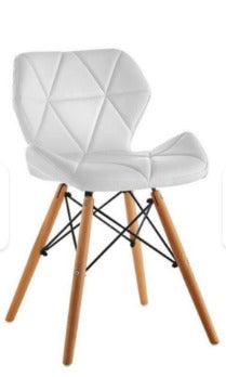 Comedor Minimalista Vidrio Templado Con Silla Mariposa