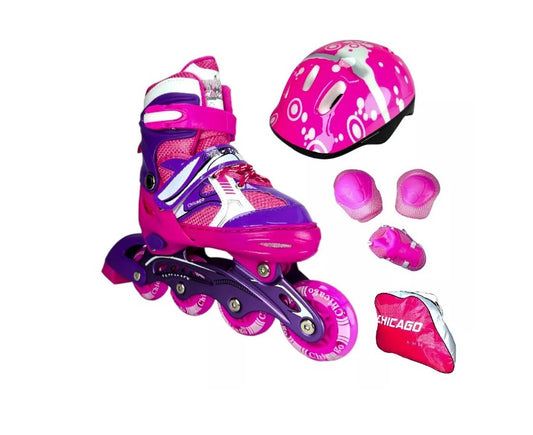 Kit Patines Iniciación Chicago Niños y Niñas