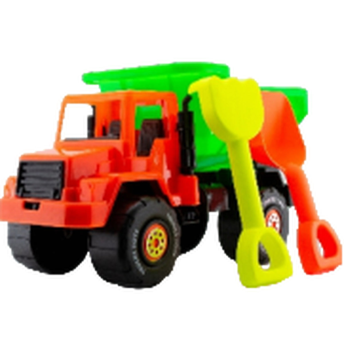 Volqueta verde para juego infantil, construcción, jardín y entretenimiento