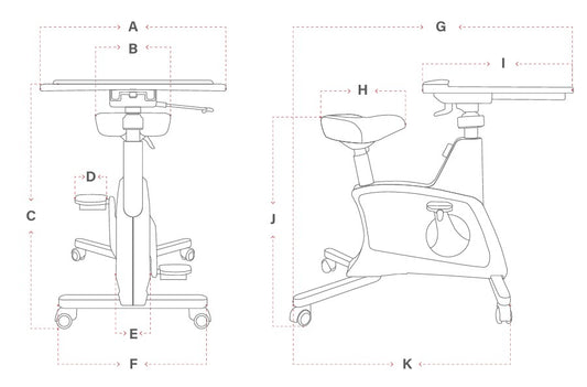 Bicicleta Estática Workup