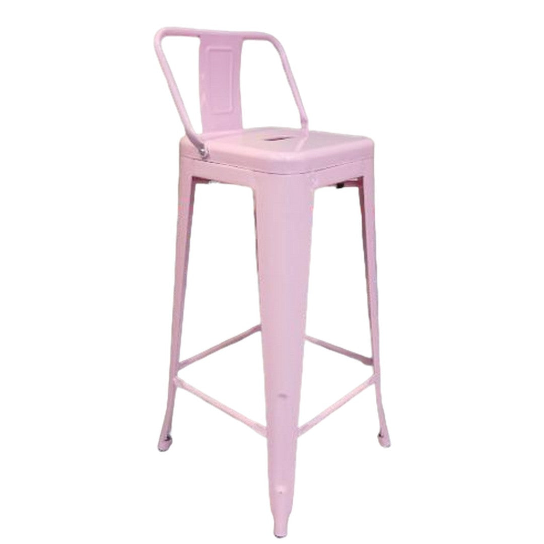 Silla metalica de barra Tolix con espaldar