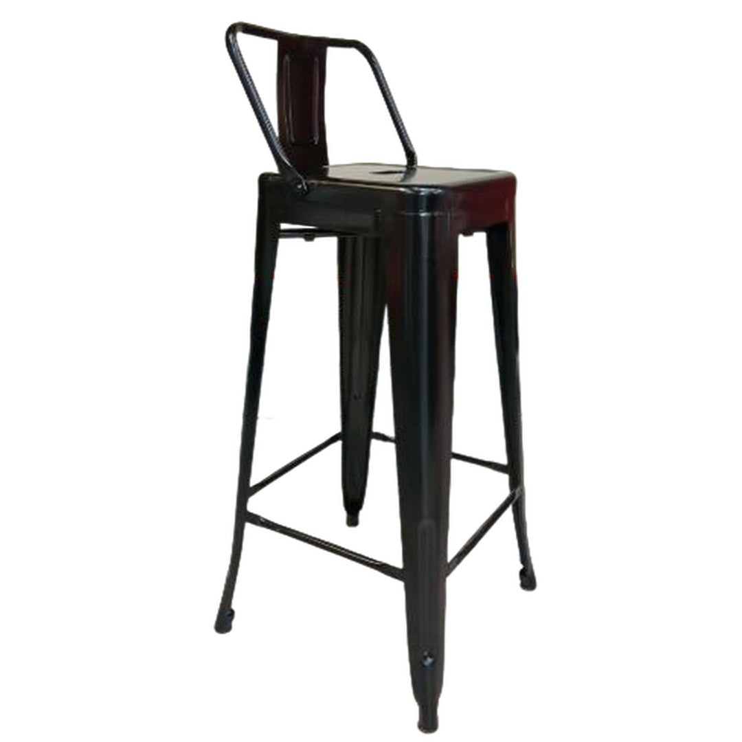 Silla metalica de barra Tolix con espaldar
