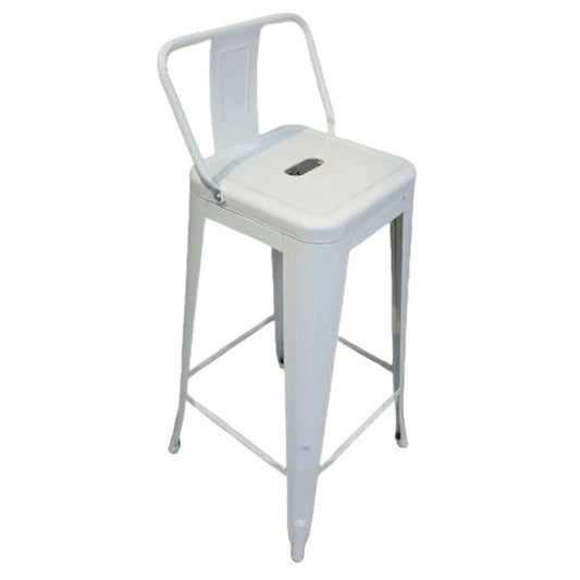 Silla metalica de barra Tolix con espaldar