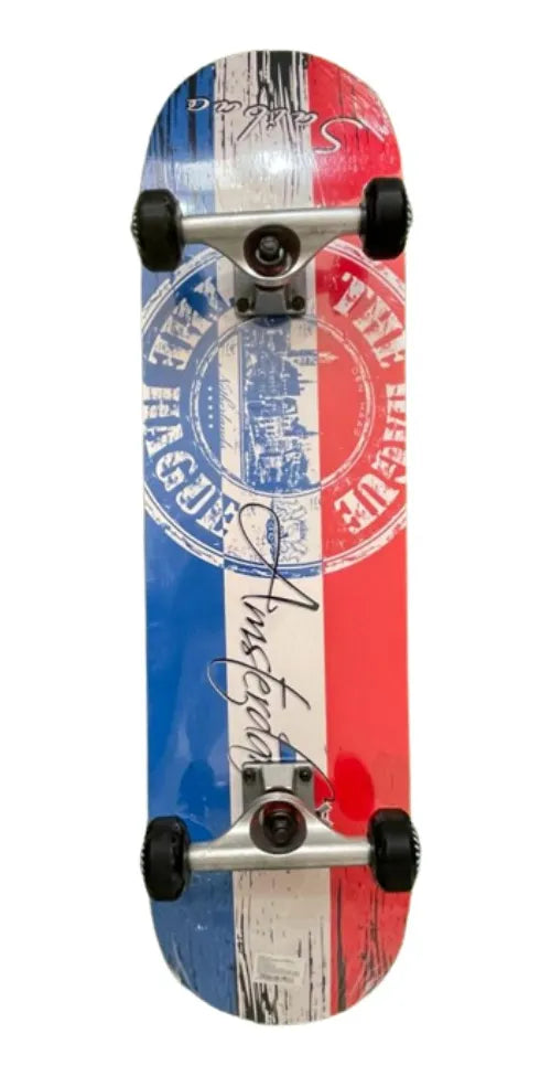 Tabla Skate Patineta Pino Canadiense Profesional Truck Hierro