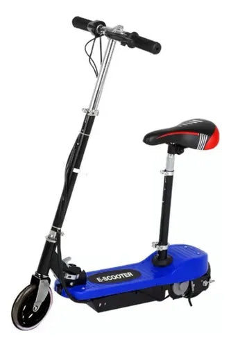 Patineta Scooter Eléctrica Monopatín Niños Adaptable Altura Rojo