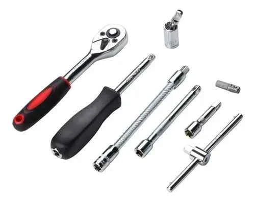 Juego De Copas 46 Piezas Herramientas Hogar Moto Ratchet - Distrionline Luisfe Nieto SAS