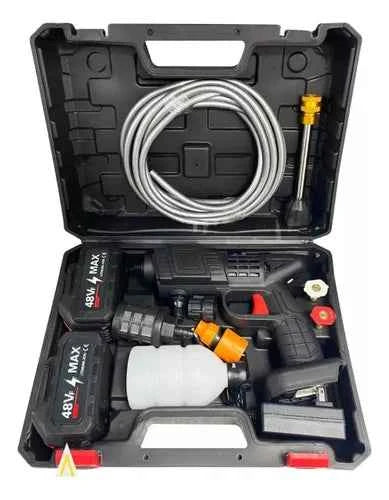 Hidrolavadora Inalambrica Portátil Recargable 48v 2 Baterias - Distrionline Luisfe Nieto SAS