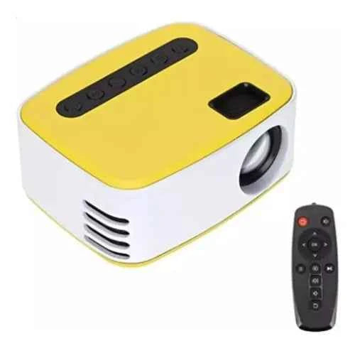 Mini proyector portátil WiFi con control remoto para habitación, oficina o local