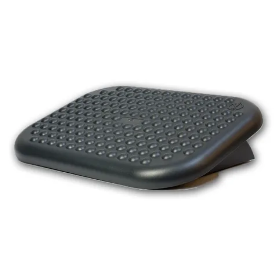 Descansa pies ergonómico ajustable para oficina, escritorio, postura y comodidad laboral