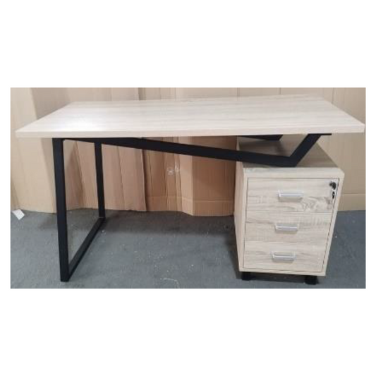 Escritorio OAK con diseño en madera, ideal para habitación, home office y espacios modernos