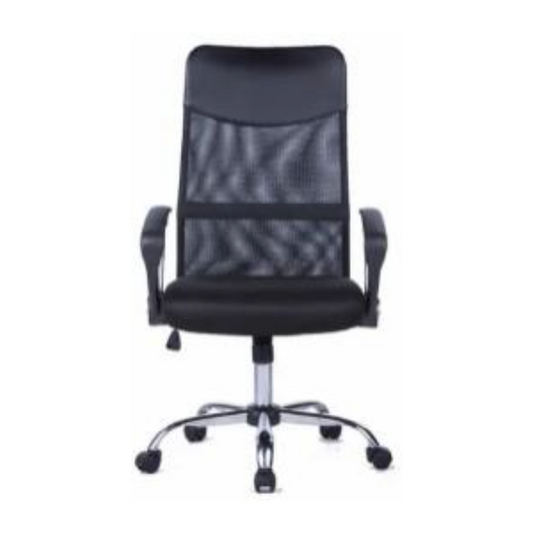 Silla Focus secretarial con respaldo y base giratoria para escritorio o empresa