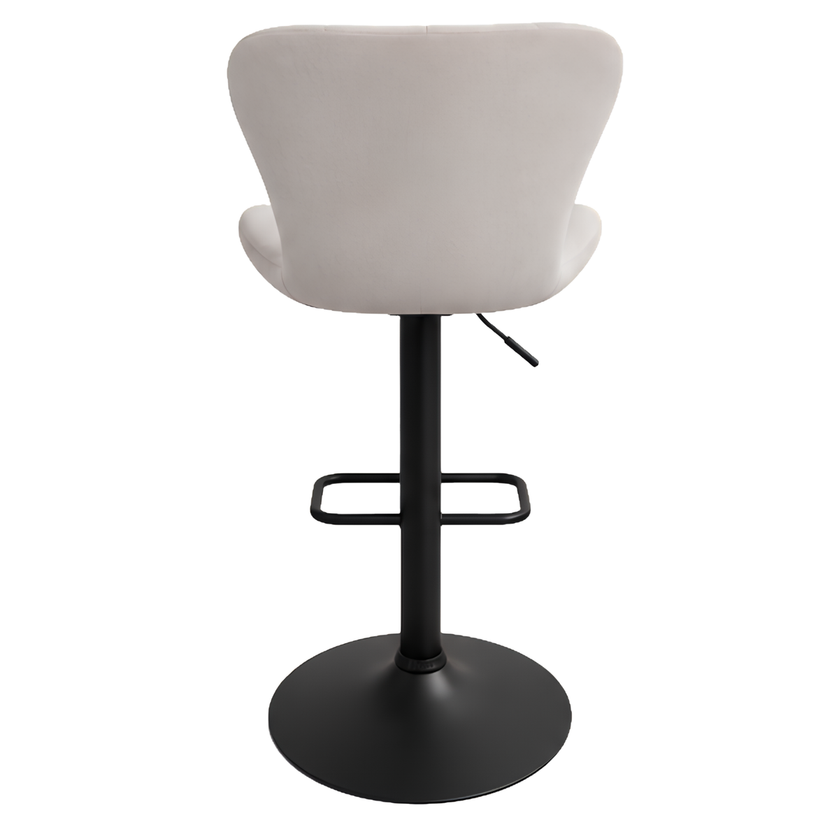 Taburete Luma con Espaldar Acolchado