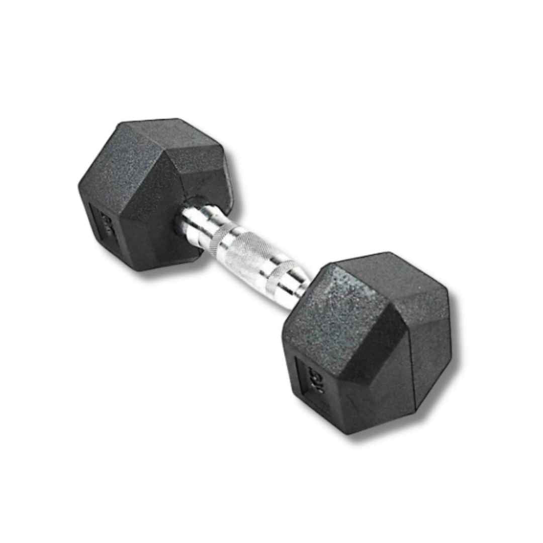 Mancuerna Hexagonal Encauchetada 7.5 Kg (2 Unidades)