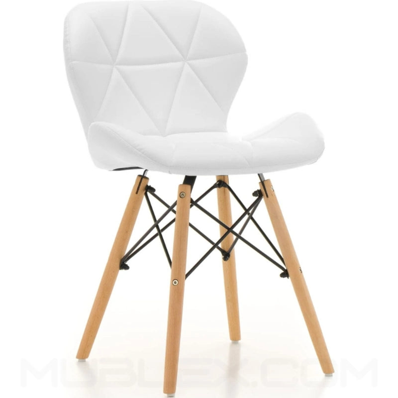Comedor Minimalista Rectangular con silla Mariposa