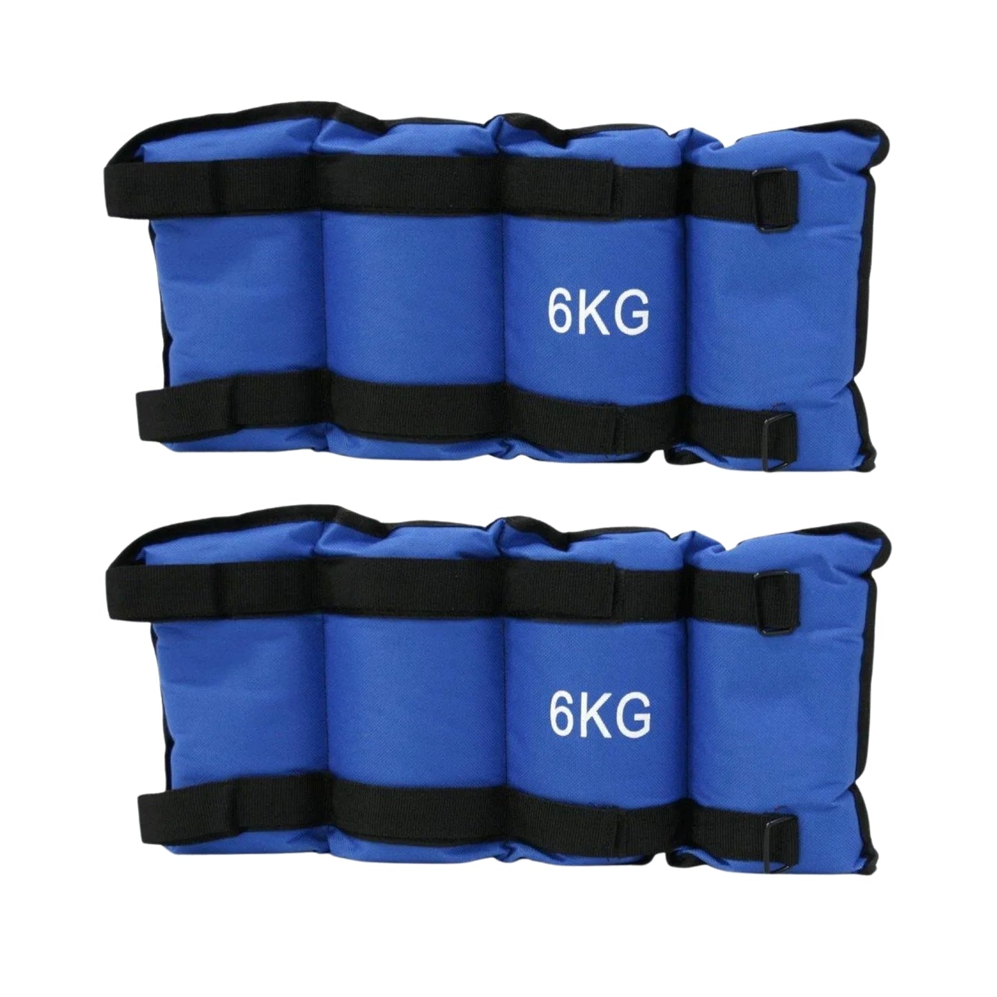 Par de pesas tobilleras de 6 kg para entrenamiento, ejercicio en casa y gimnasio