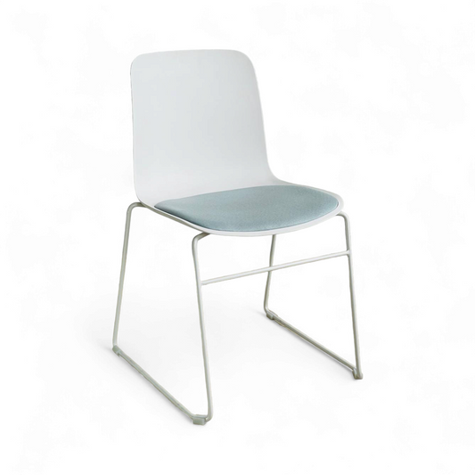 Silla Lumin con cojín y diseño moderno para restaurante o negocio