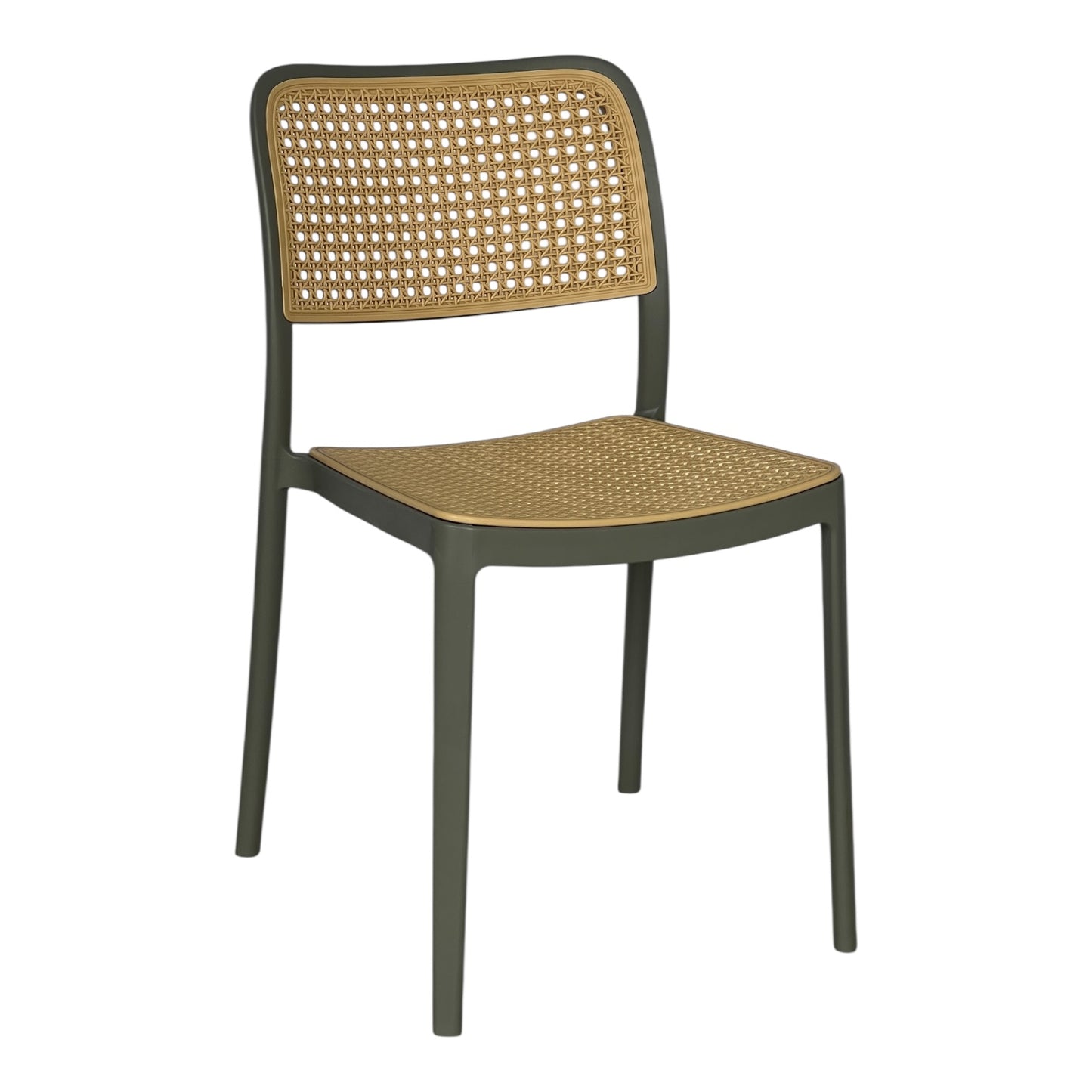 Silla PP Solea Cuadrada Tipo Mimbre