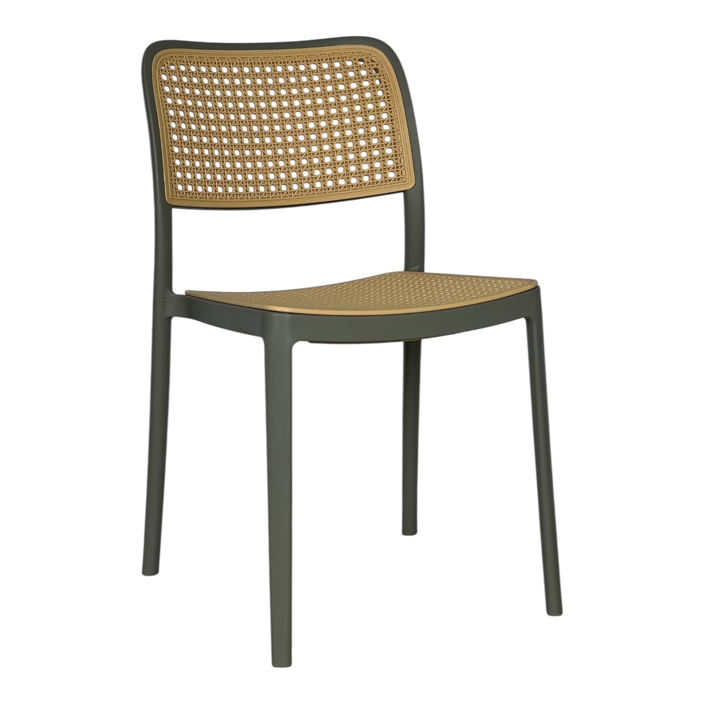 Silla PP Solea Cuadrada Tipo Mimbre