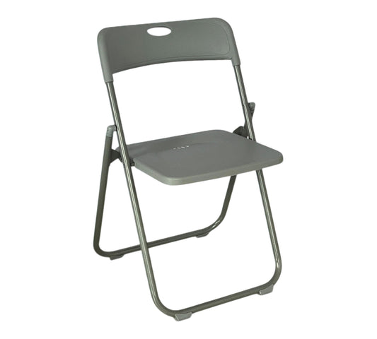 Sillas Color Negro Silla Plegable Plástico Reforzada