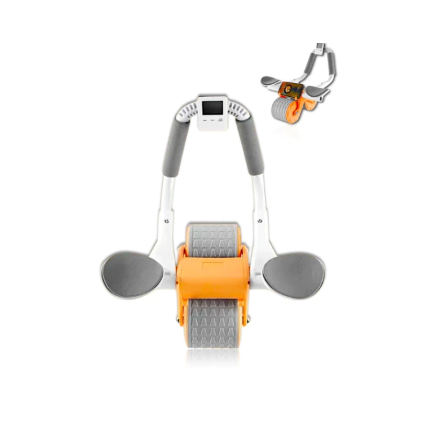 Rueda abdominal automática con diseño estable para entrenamiento funcional y gimnasio