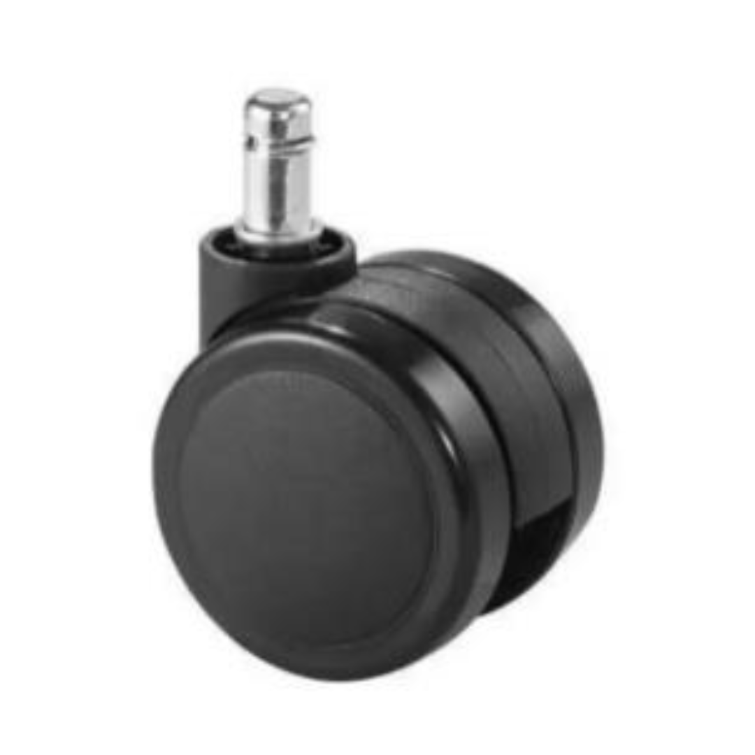 Rueda de goma Vortex 50 mm paquete x 5 unidades para sillas, muebles y repuestos de oficina