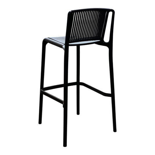 Butaco Alto Elegante Con Respaldo Abierto