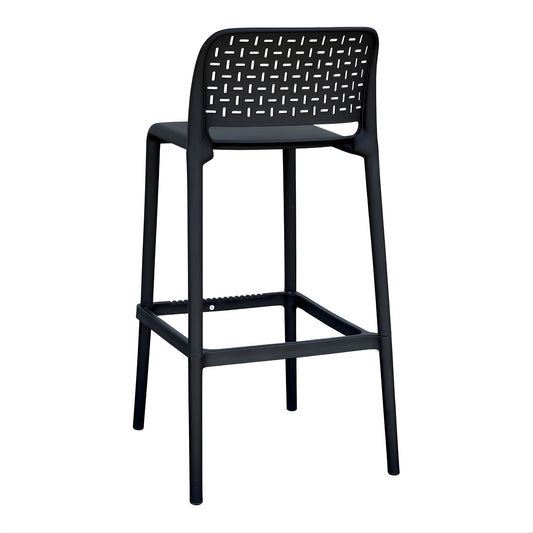 Butaco Alto Con Respaldo Calado