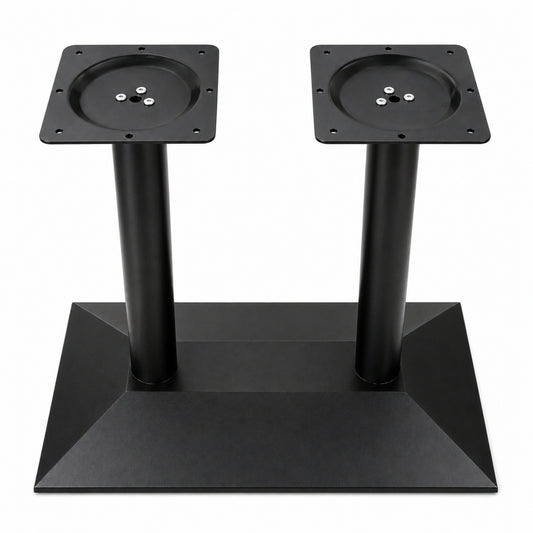 Estructura Metálica Para Mesa Rectangular Con Doble Apoyo