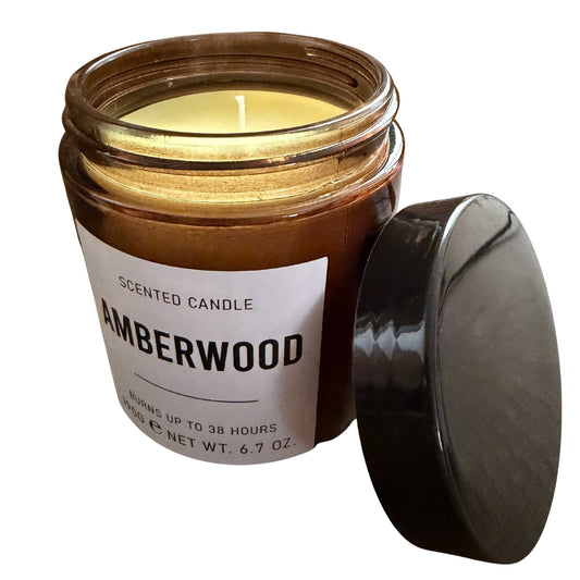 Vela Aromática Bosque Cálido En Frasco