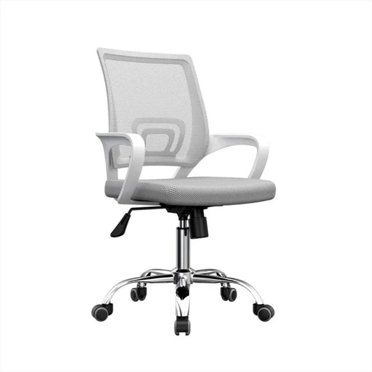 Silla Atlantis con espaldar en malla para oficina, estudio y trabajo diario