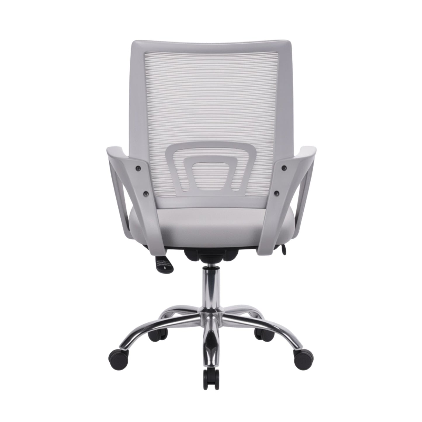 Silla De Oficina Atlantis Malla Y Marco Gris