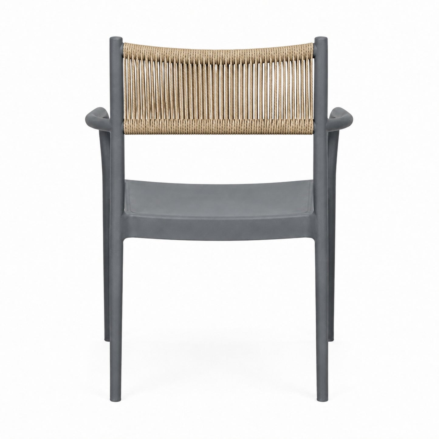 Silla Baru Con Brazos Y Espaldar Mallado