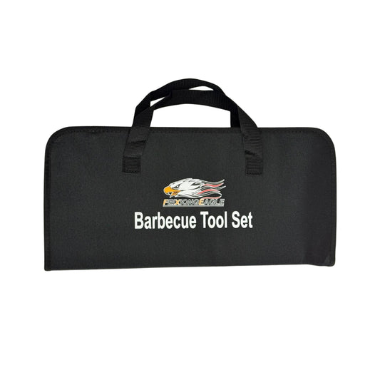 Set Premium de Herramientas para Barbacoa, 10 Piezas con Estuche Portátil